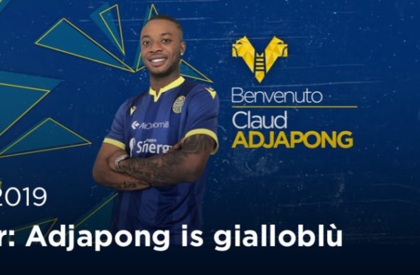 Ghanaian youngster Claud Adjapong joins Hellas Verona on loan