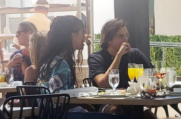 PHOTOS: Malia Obama and her British boo enjoy brunch with his parents at a luxury resort
