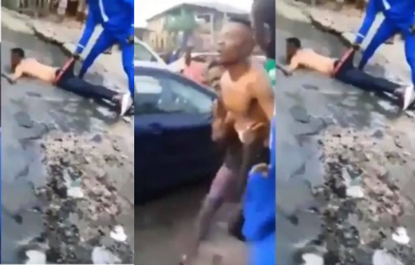 SHOCKING VIDEO: 'Sakawa' boy runs mad after failing to use mother for ritual