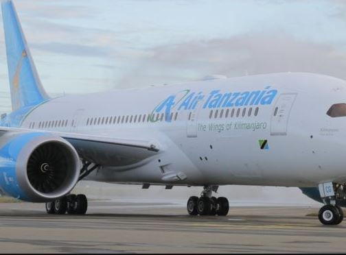 South African government seizes a plane belonging to Air Tanzania in Johannesburg