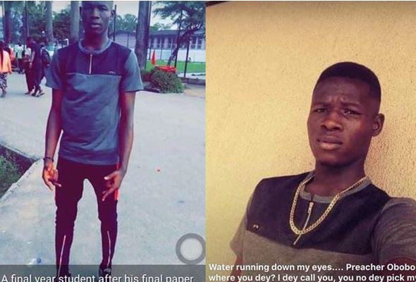Final Year accounting student shot dead by rival student cult group after last paper