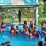 PHOTOS:Miss Malaika 2019 girls cool off in their bikini's at the poolside