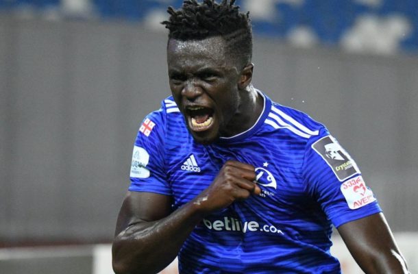 Kwame Karikari scores as Dinamo Tbilisi progress in the UEFA Europa League qualifiers