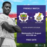 Hearts of Oak to play Ghana U23 team in friendly