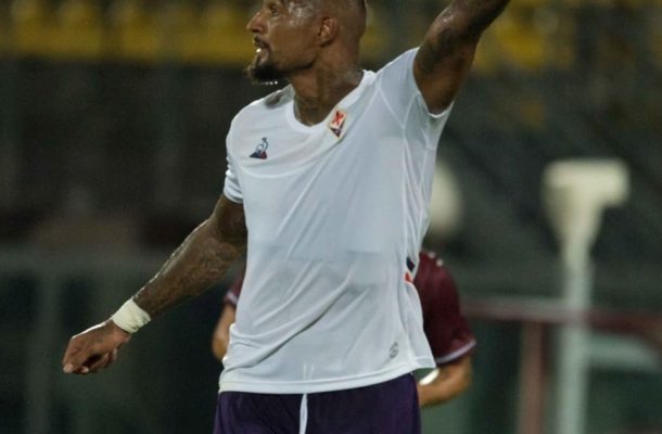 KP Boateng marks Fiorentina debut in win over Livorno
