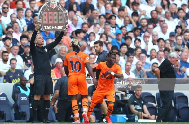Tottenham legend impressed by Atsu’s performance in shock Newcastle win