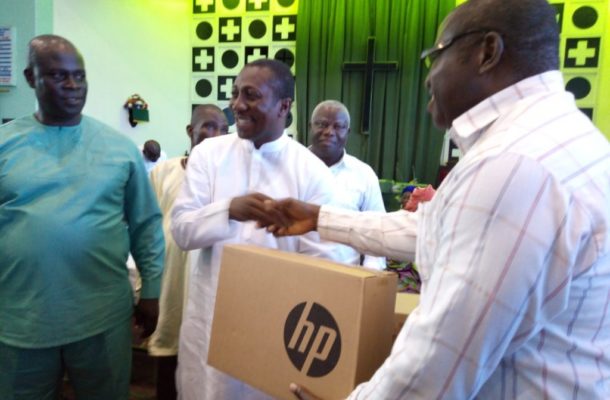 Afenyo-Markin woos Effutu residents with ‘one-private school teacher, one-laptop’