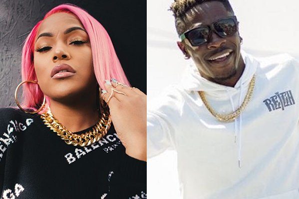 VIDEO: Shatta Wale set to release song with British rapper, Stefflon Don