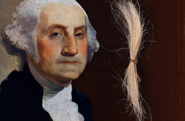 PHOTO: Real-life hair of US 1st prez, George Washington up for sale at $50k