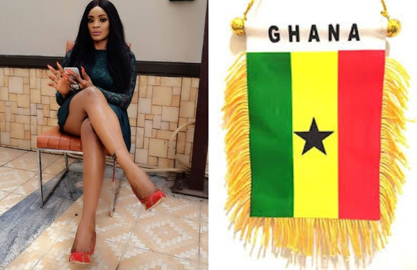 Nigerian actress, Uche Ogbodo TORN to pieces for describing Ghana as 'ordinary'