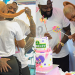 PHOTOS: Rick Ross smooches his girlfriend's behind as they celebrate daughter's 2nd birthday