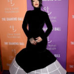 PHOTOS: Rihanna looks regal in a black and white dress at the 2019 Diamond Ball