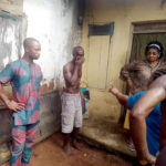 PHOTOS: Man stripped off completely, beaten to pulp for defiling 9-year-old girl