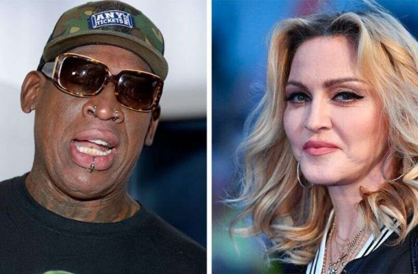 VIDEO: ''Madonna once offered me $20M to get her pregnant'' - Basketball legend, Dennis Rodman claims