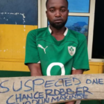 PHOTO: Lady identifies man who robbed, raped her and took away her pant