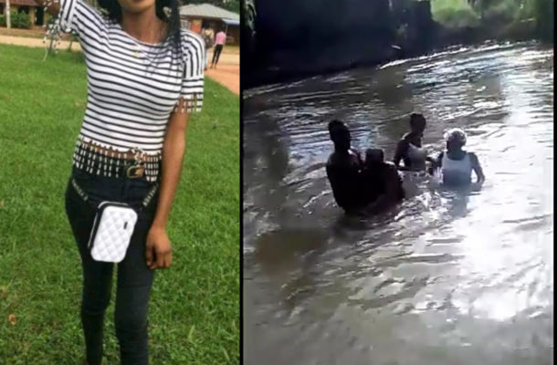 CHILLLING video captures pretty level 300 Uni student drowning