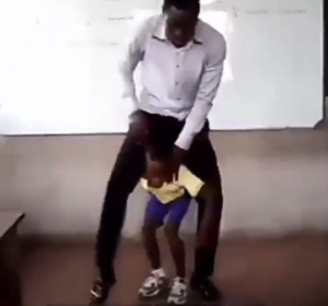 VIDEO: Ghanaian teacher's unique style of teaching proper and improper fractions receives plaudits