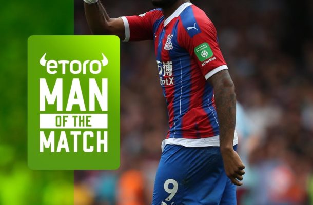 In-form Jordan Ayew wins consecutive Man of the Match awards at Crystal Palace