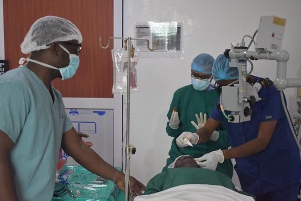 GNPC Foundation and Claron Health International undertake free eye surgeries in Western Region