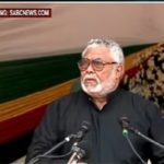 Rawlings delivers tribute on behalf of Prez Akufo-Addo and Ghanaians at Mugabe's Funeral