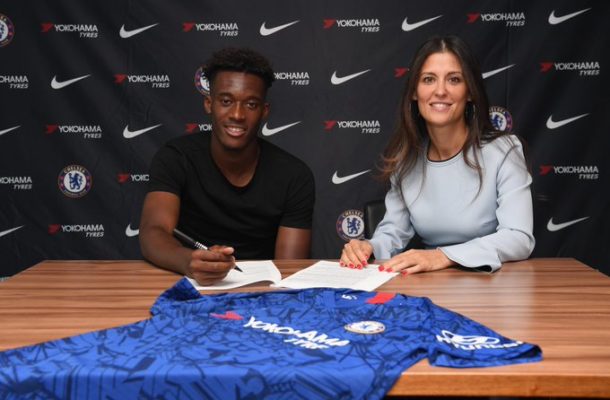Finally Callum Hudson-Odoi signs new five year contract with Chelsea