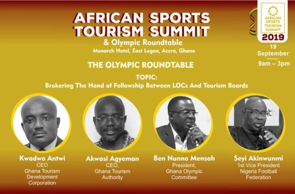 GOC President Nunoo Mensah, Kwadwo Anti, Akwasi Agyeman to speak at 2019 African Sports Tourism Olympic Roundtable