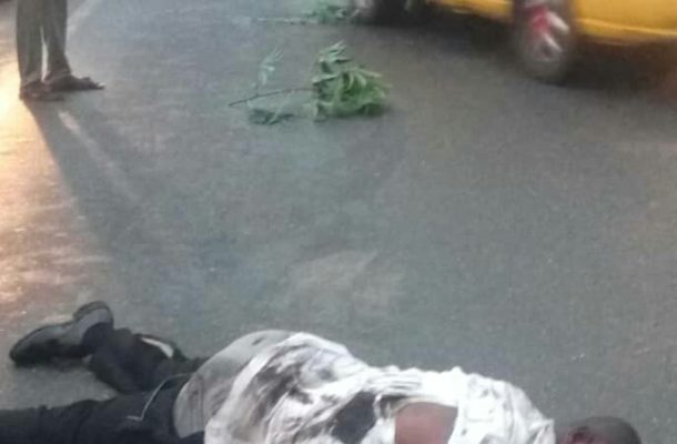 PHOTOS: DAF truck kills Police officer in Kintampo