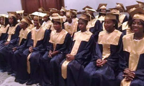 Former s3x workers graduate from vocational training school