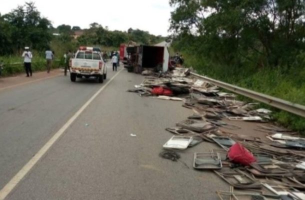 8 die in gory accident on Kintampo road