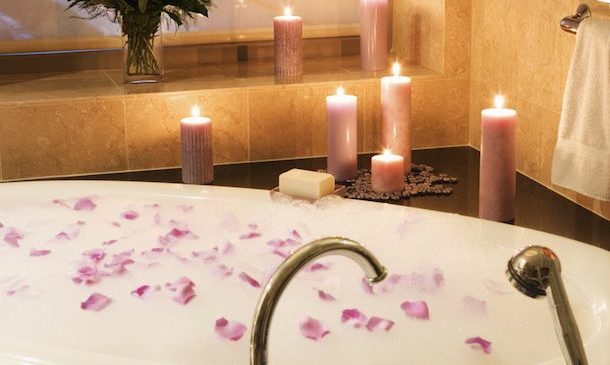 Running a romantic bathtub needs not be expensive