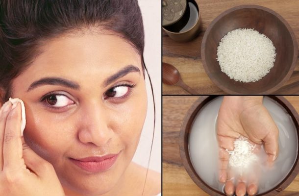 How to get permanent smooth, bright skin with boiled rice water
