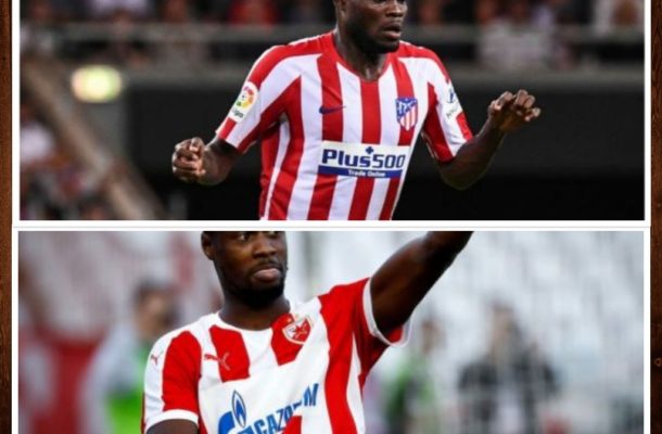 Partey, Boakye Yiadom feature for 97 minutes in Champions League