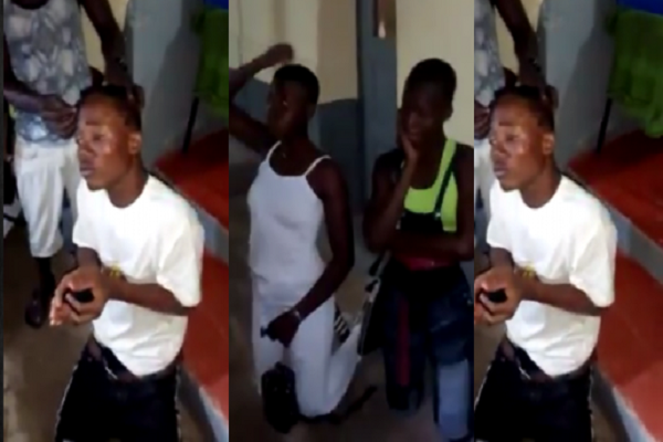 VIDEO: Another human rights abuse at Enchi palace