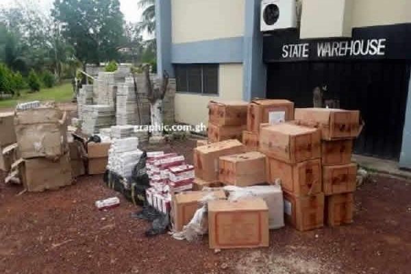 Customs destroy banned and expired goods in Sunyani