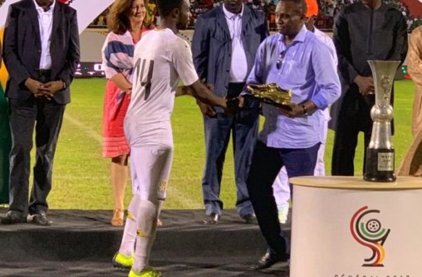 Ghana's skipper Shafiu Mumuni wins WAFU Cup golden boot