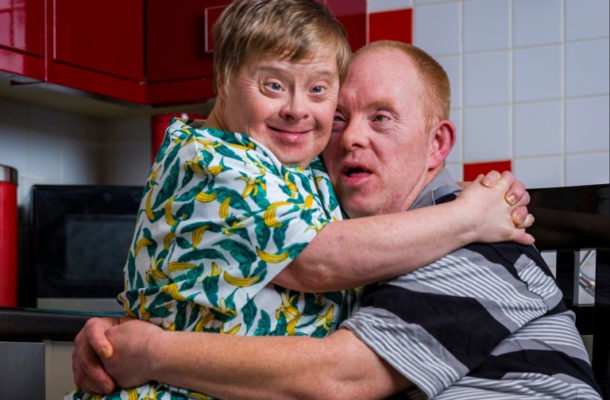 Heartwarming photos of a couple with Down Syndrome that have been married for 27 years