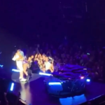 VIDEO: Lady Gaga falls off stage as a fan picks her up and tries to dry-hump her
