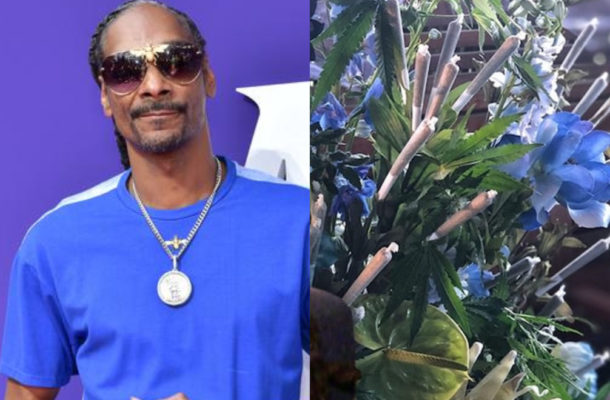 Snoop Dogg gets 48-joint weed bouquet for 48th birthday