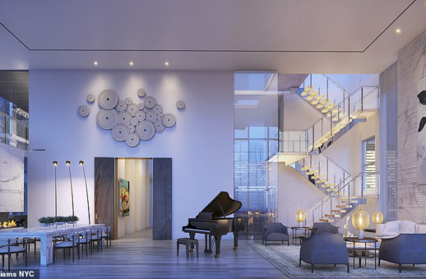 Photos: New York's most expensive property is a $98 million, five-story pent house with 11 bedrooms and 14 bathrooms