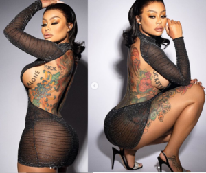 Photos: Blac Chyna showcases plenty of side boobs and bare a** in revealing dress