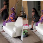 VIDEO: Nigerian musician Timaya hilariously twerks for his mother