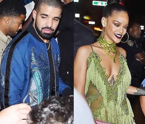 Drake reunites with Rihanna at birthday party