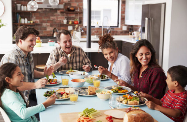 Dining with friends and family can make you eat more - STUDY