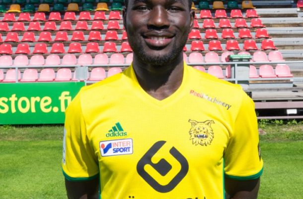 Ghanaian defender Baba Mensah adjudged best defender in Finland