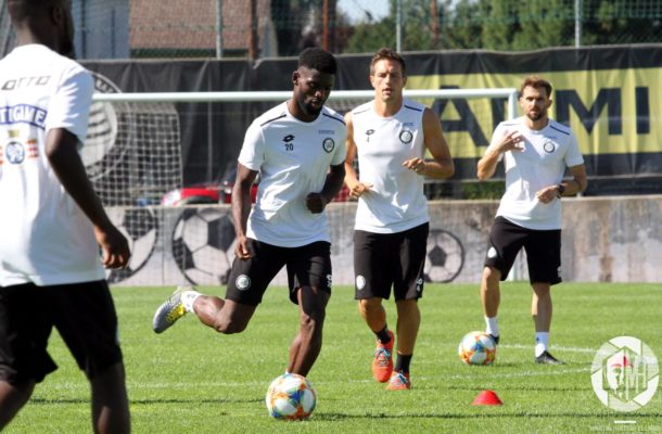 Ghanaian youngster Isaac Donkor makes debut for new club Sturm Graz