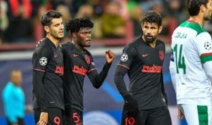 VIDEO:Thomas Partey scores in Athletico Madrid's Champions League win