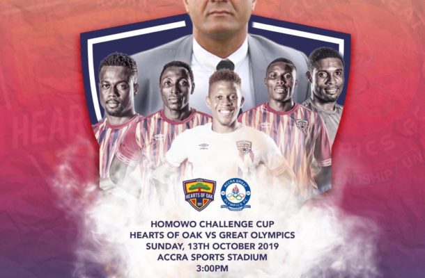 Homowo Cup: Finally Hearts play Great Olympics in epic clash on Sunday