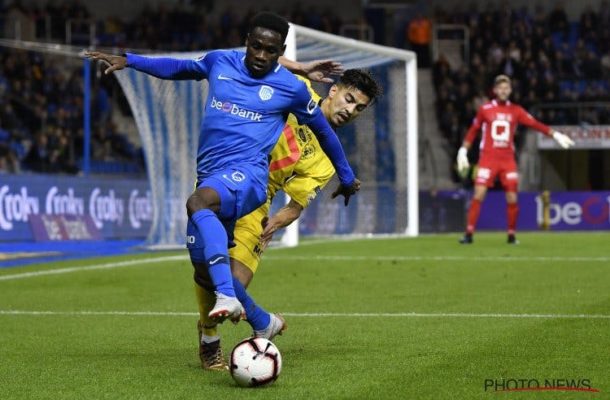 Joseph Paintsil loses place in Genk squad was not even considered for Liverpool game
