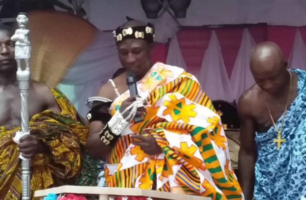 Kodjonya chief marks 7 years of enstoolment