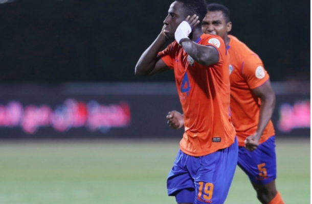 VIDEO: Samuel Owusu scores first goal for Saudi club Al-Fayha